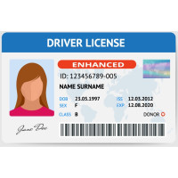 PVC Driving License Card Print