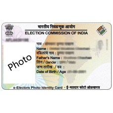 PVC Voter Card Print